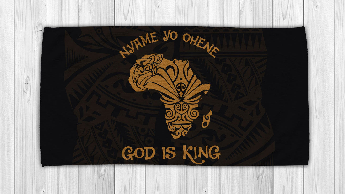 African Girl No 3 Summer Beach Towel NTN07042002