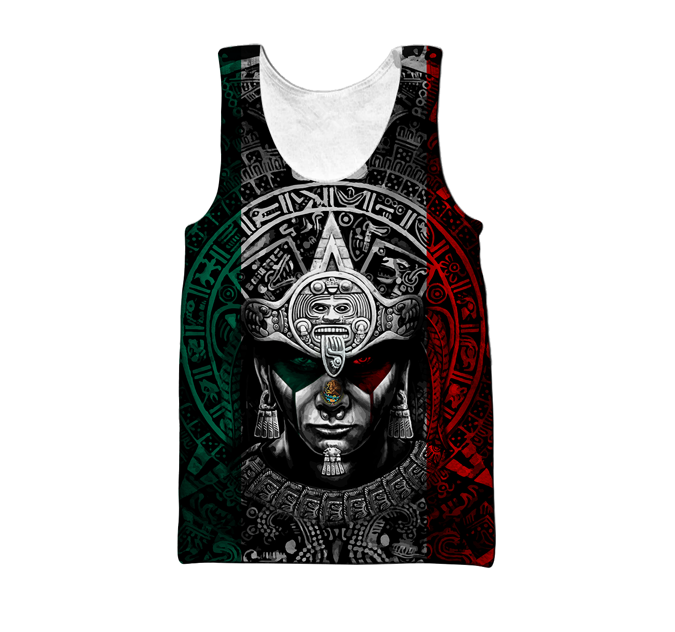 Aztec Warrior 3D All Over Printed Hoodie