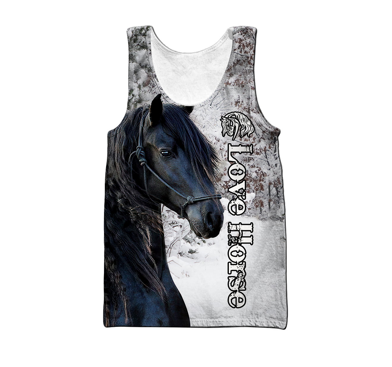 Beautiful Friesian Horse 3D All Over Printed Unisex Shirts TNA11162003