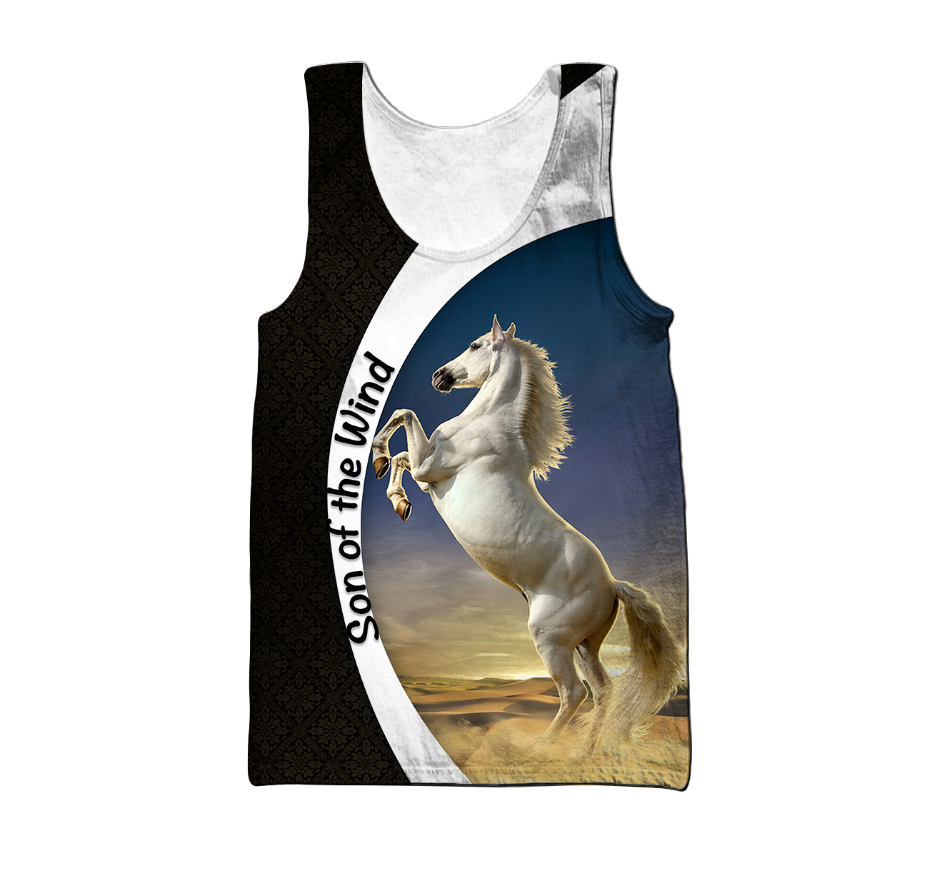 Beautiful White Horse 3D All Over Printed Shirts For Men And Women TNA11192007CL