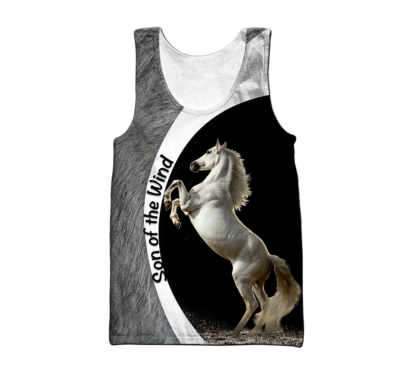 Beautiful White Horse 3D All Over Printed Shirts For Men And Women TNA11202001CL