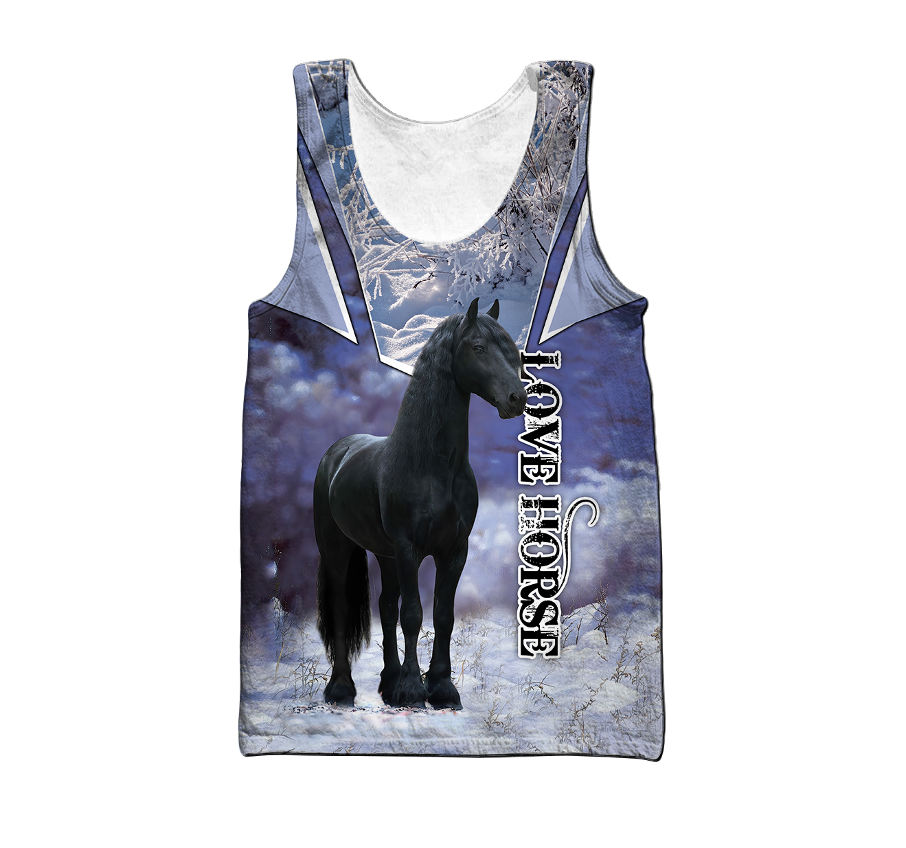 Beautiful Friesian Horse 3D All Over Printed Unisex Shirts MH23122005CL