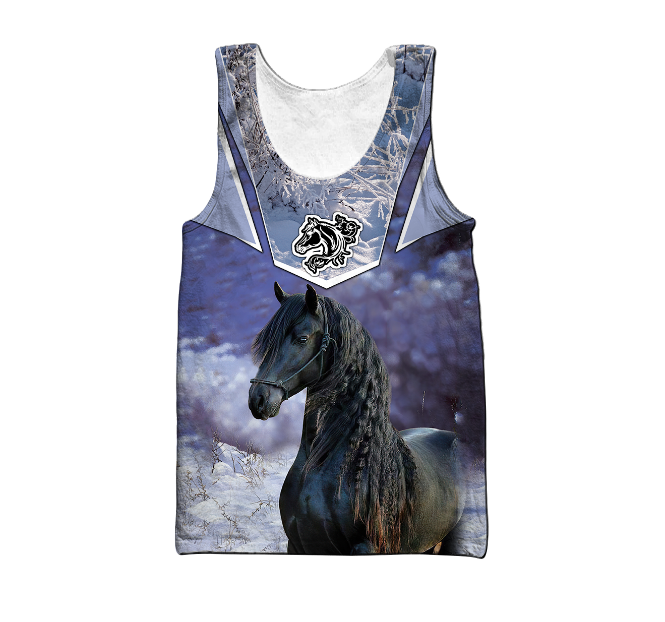 Beautiful Friesian Horse 3D All Over Printed Unisex Shirts MH23122004CL