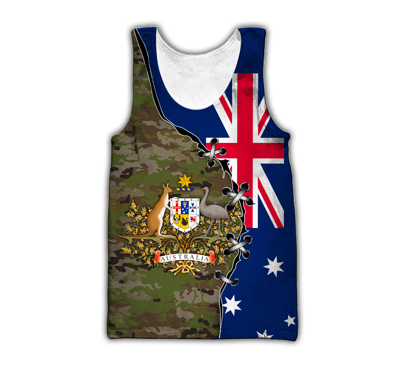 The Australian Army 3D All Over Printed Shirts For Men And Women VP10032104