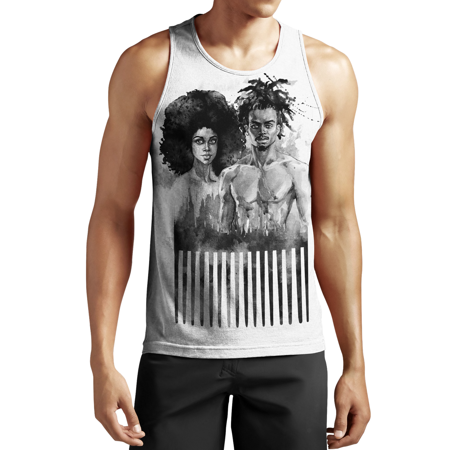 African American Persionalized Your Name 3D All Over Printed Shirts JJ20052103 KT