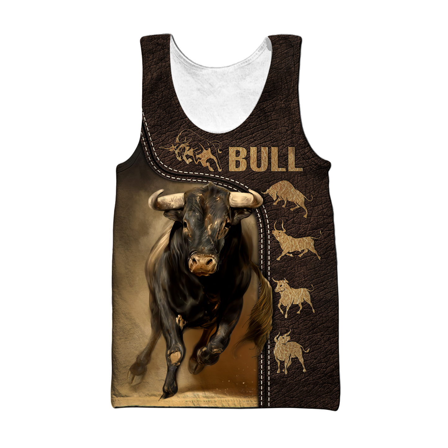 Bull 3D All Over Printed Shirts Pi08032102