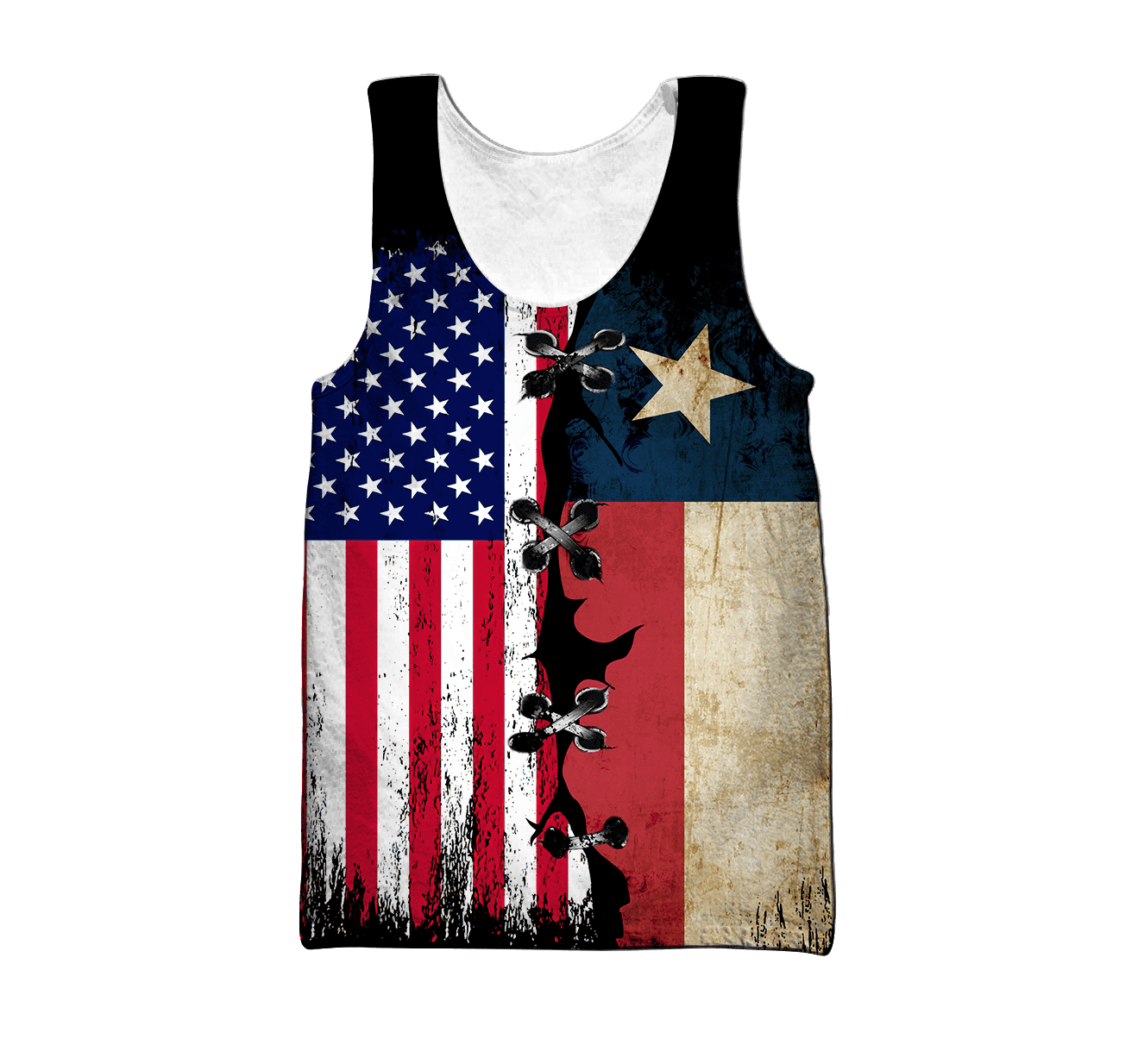 American Texas 3D All Over Unisex Hoodie