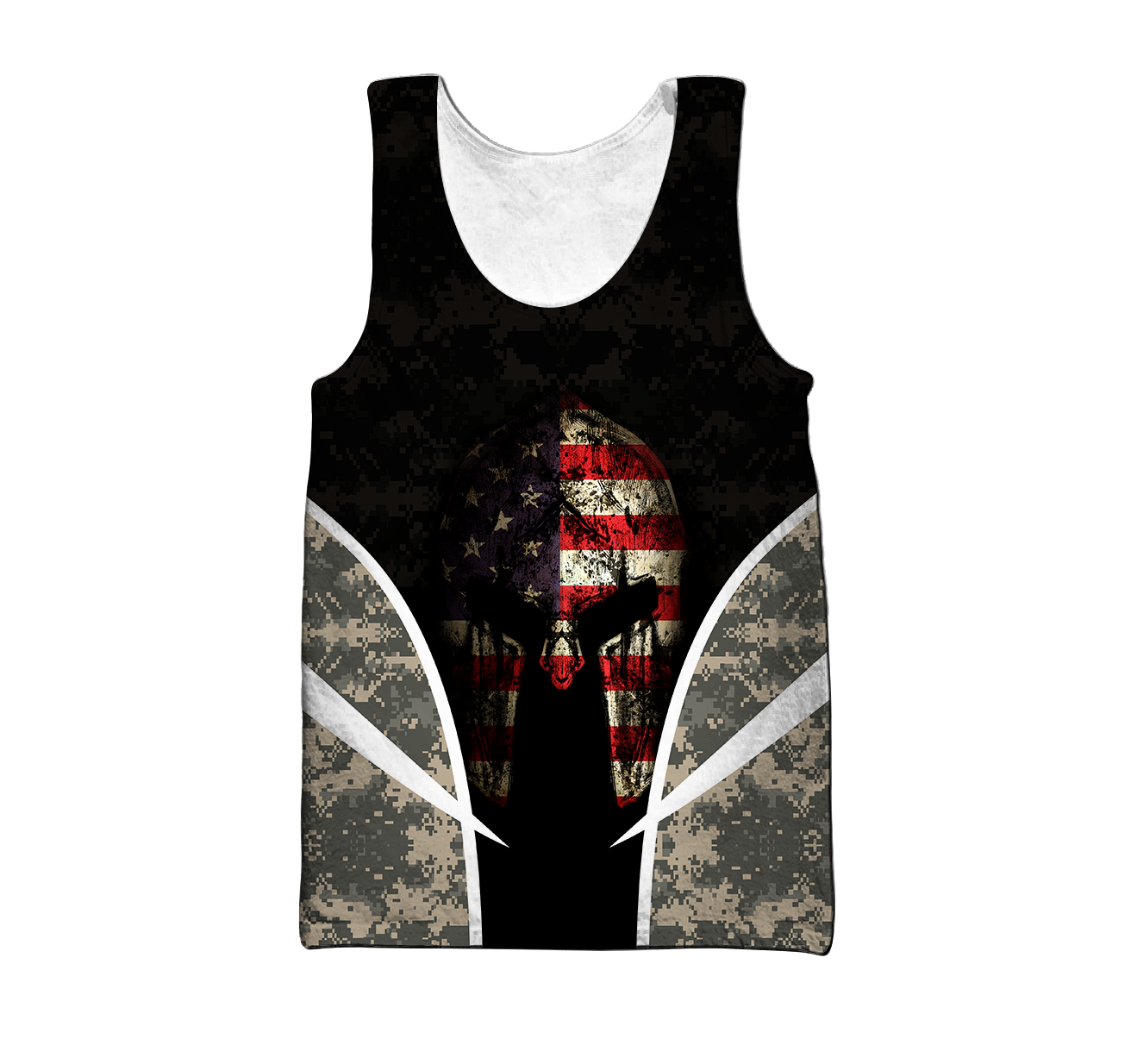 American 3D Over Printed Unisex Deluxe Hoodie ML MH25052102