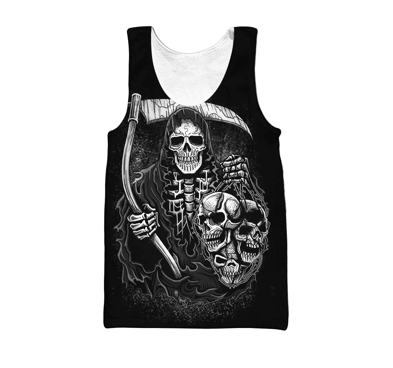 Tmarc Tee Skull 3D All Over Printed Unisex Shirts