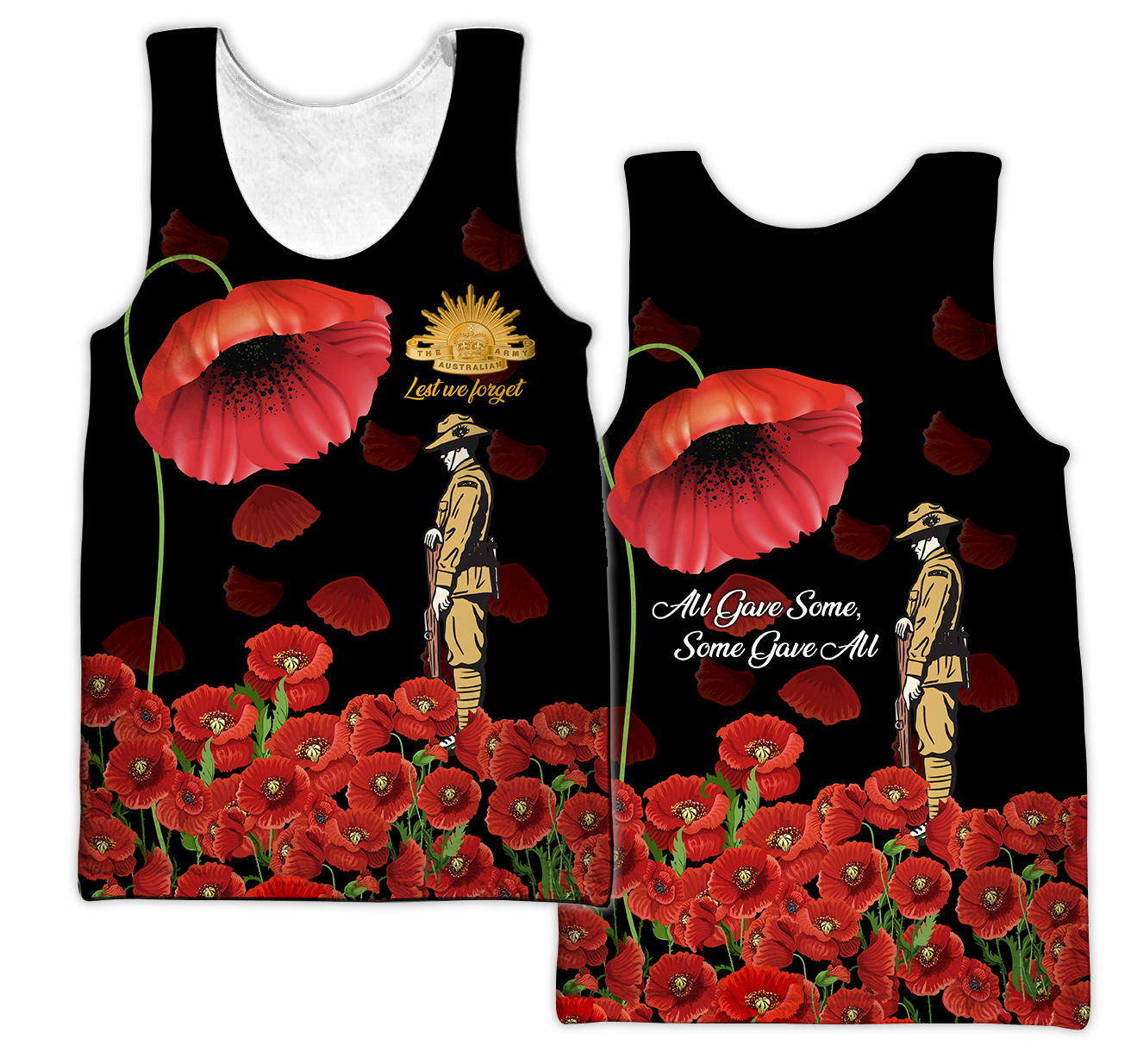 Anzac Day Lest We Forget 3D All Over Printed Shirts DA19022104