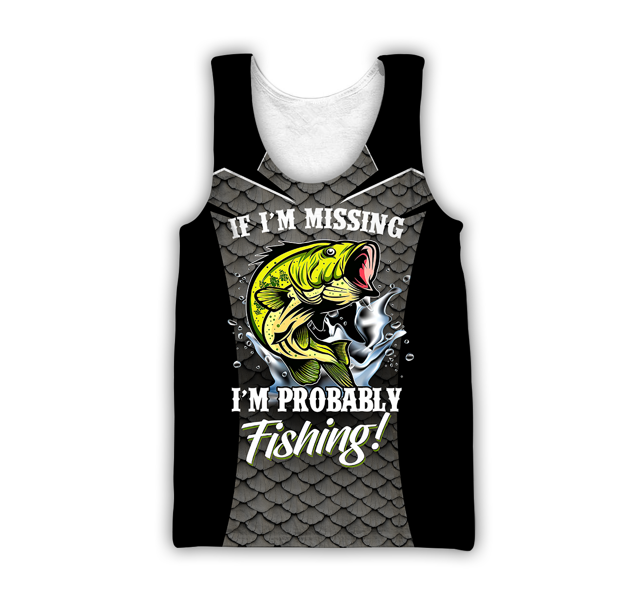 Bass Silver Sports Probably Fishing 3d print shirts