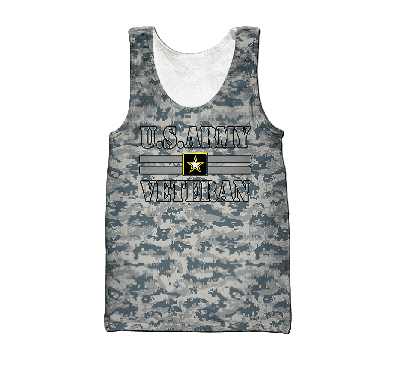 US Army Veteran Personalized Name 3D All Over Printed Unisex Hoodie