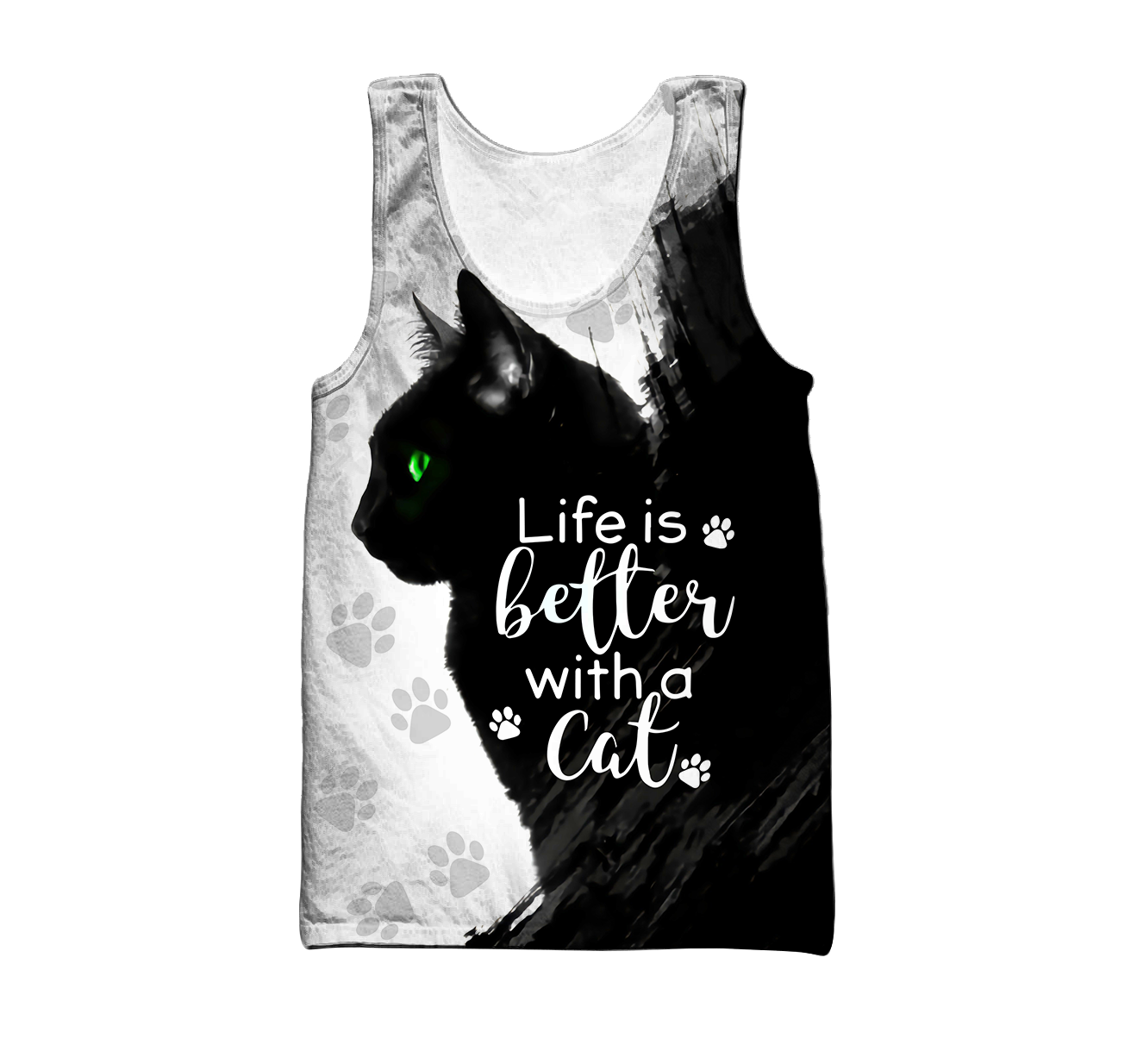 Black Cat 3D All Over Printed Shirts