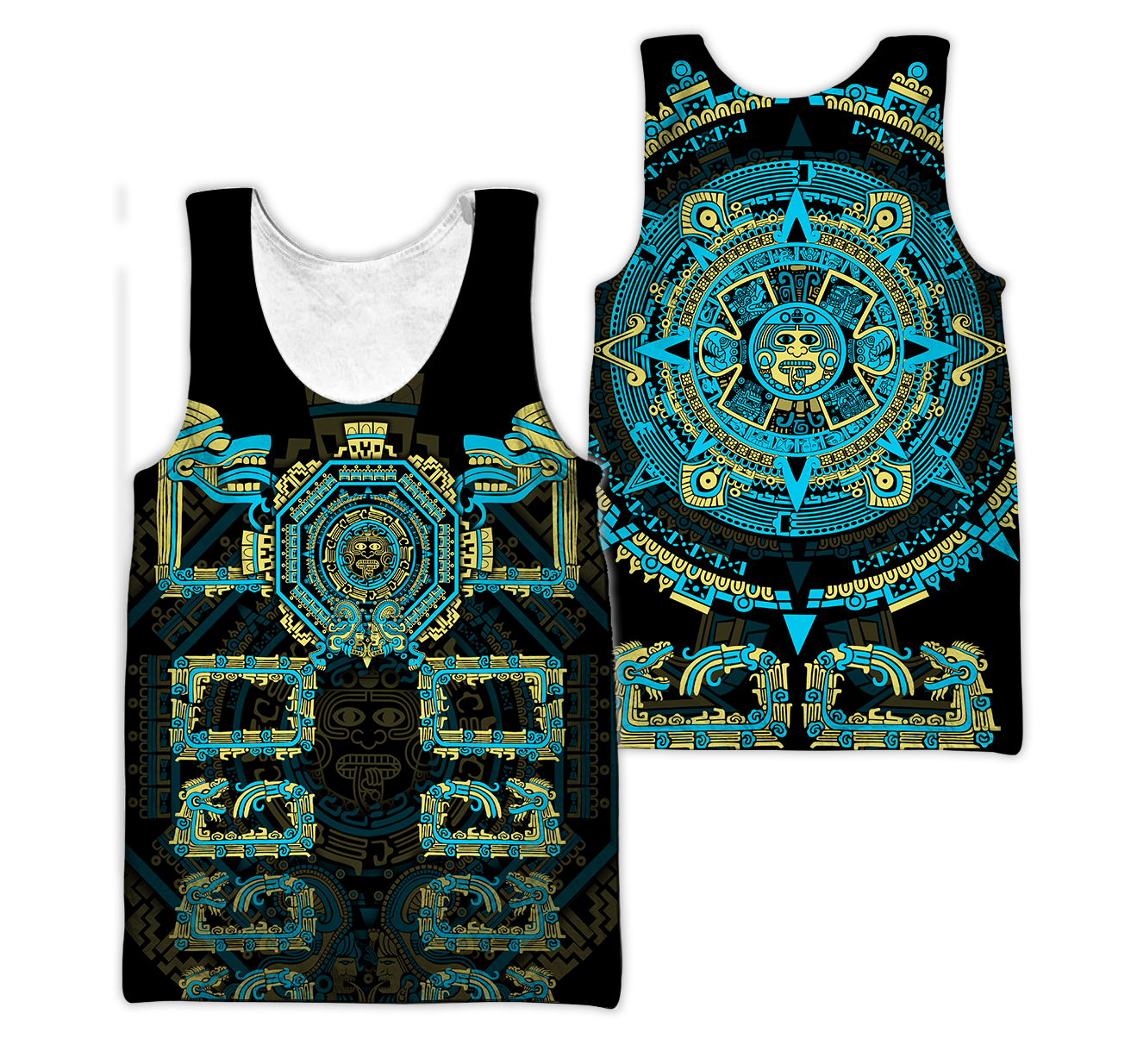 Aztec Mexico 3D All Over Printed Unisex Shirts For Men And Women