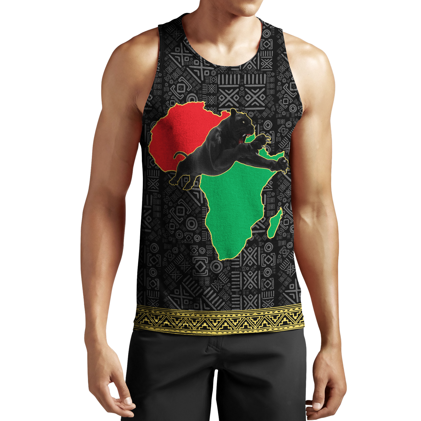 African American Persionalized Your Name 3D All Over Printed Shirts JJ26052103 KT