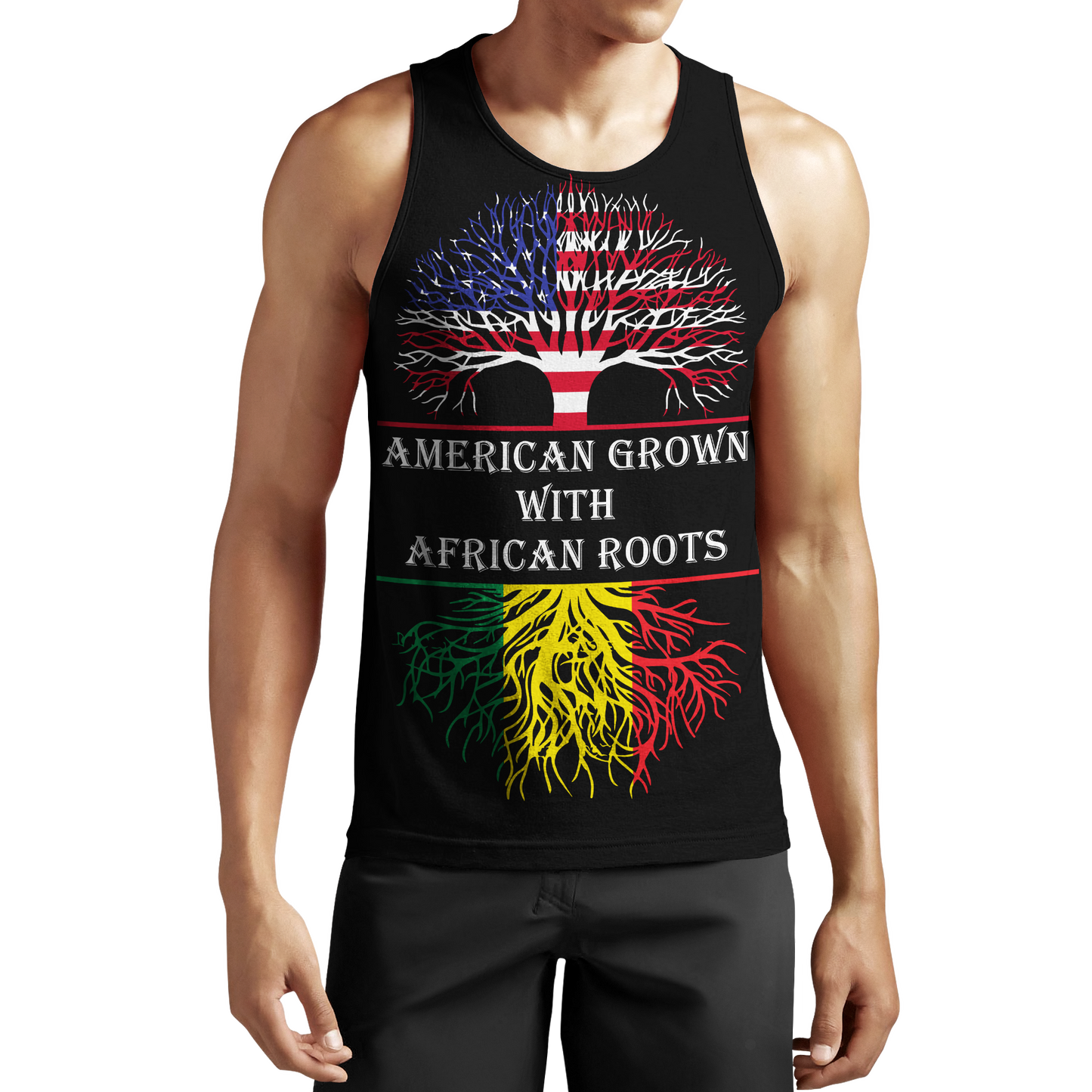 African American Persionalized Your Name 3D All Over Printed Shirts JJ26052105 KT