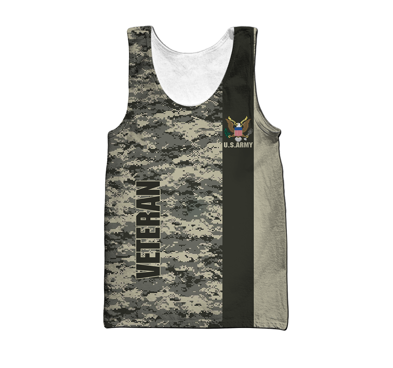 US Army Veteran  Personalized name 3D All Over Printed Unisex Shirts