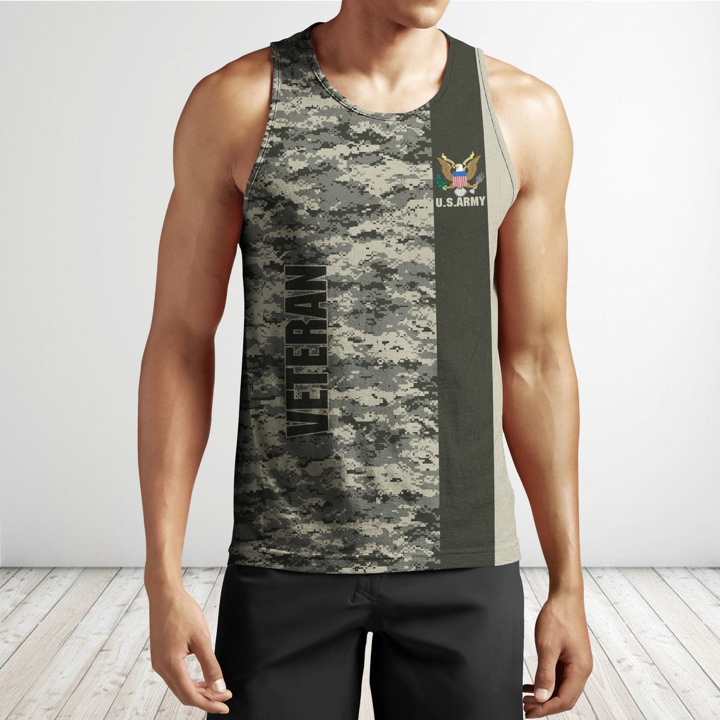 US Army Veteran  Personalized name 3D All Over Printed Unisex Shirts