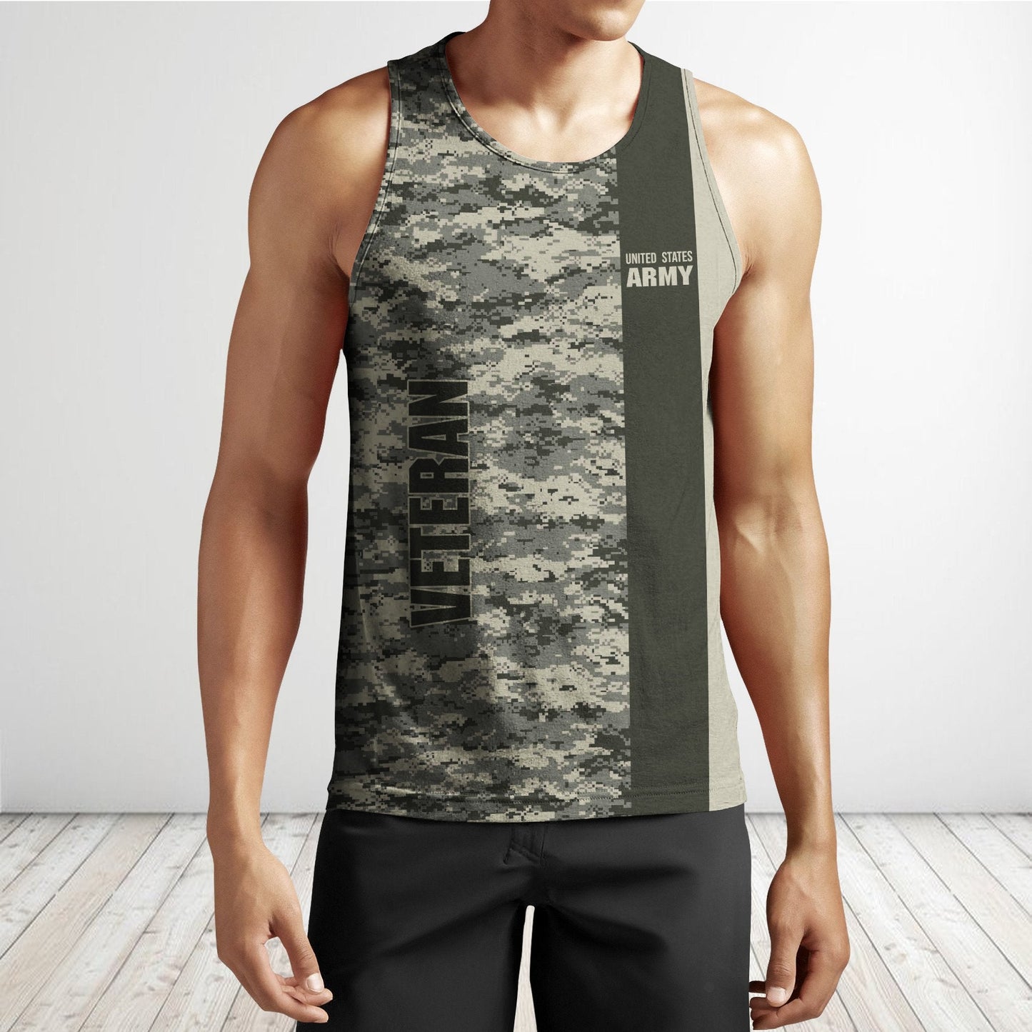 US Army Veteran Personalized name 3D All Over Printed Unisex Shirts
