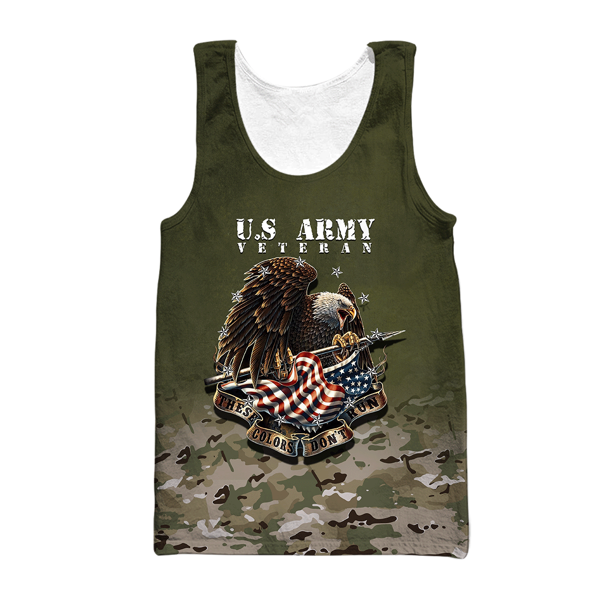 US Veteran 3D All Over Printed Hoodie