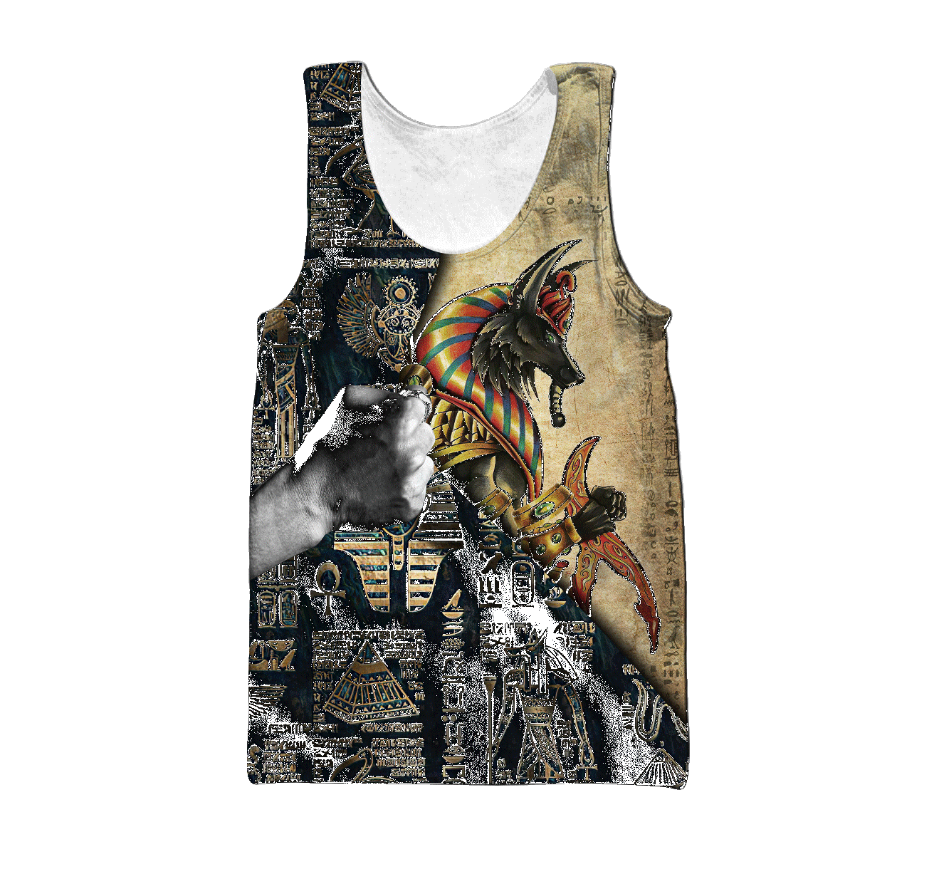 Brave Anubis Ancient Egyptian Mythology Culture unisex 3d print shirts