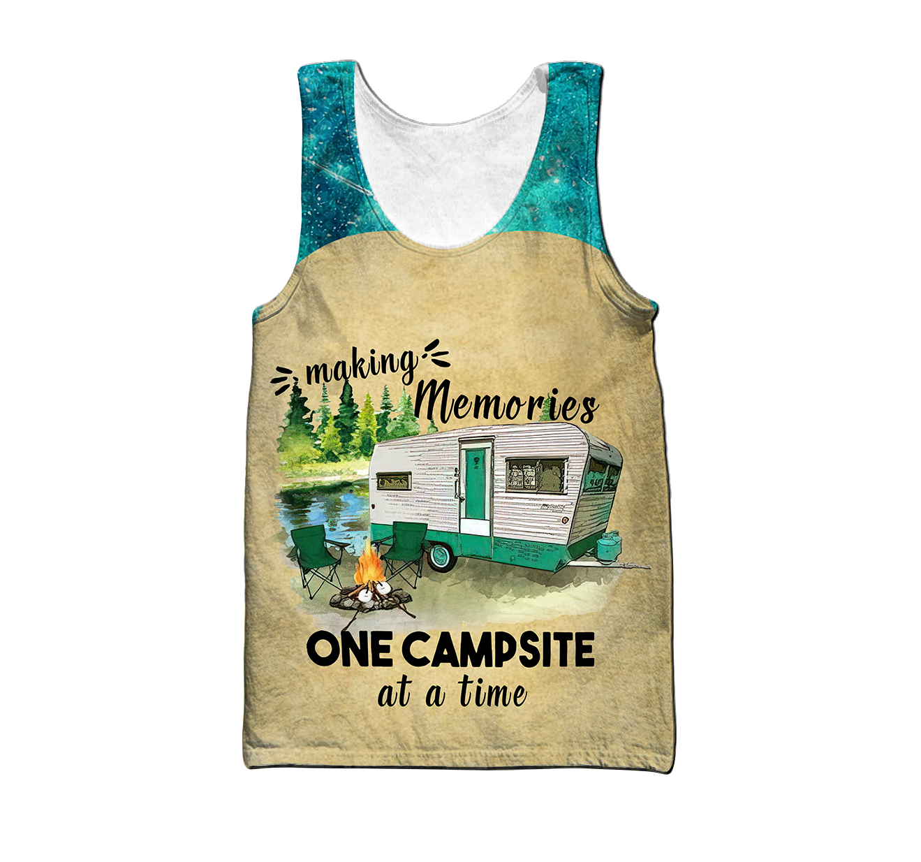 Camping 3D All Over Printed Hoodie DA19052107