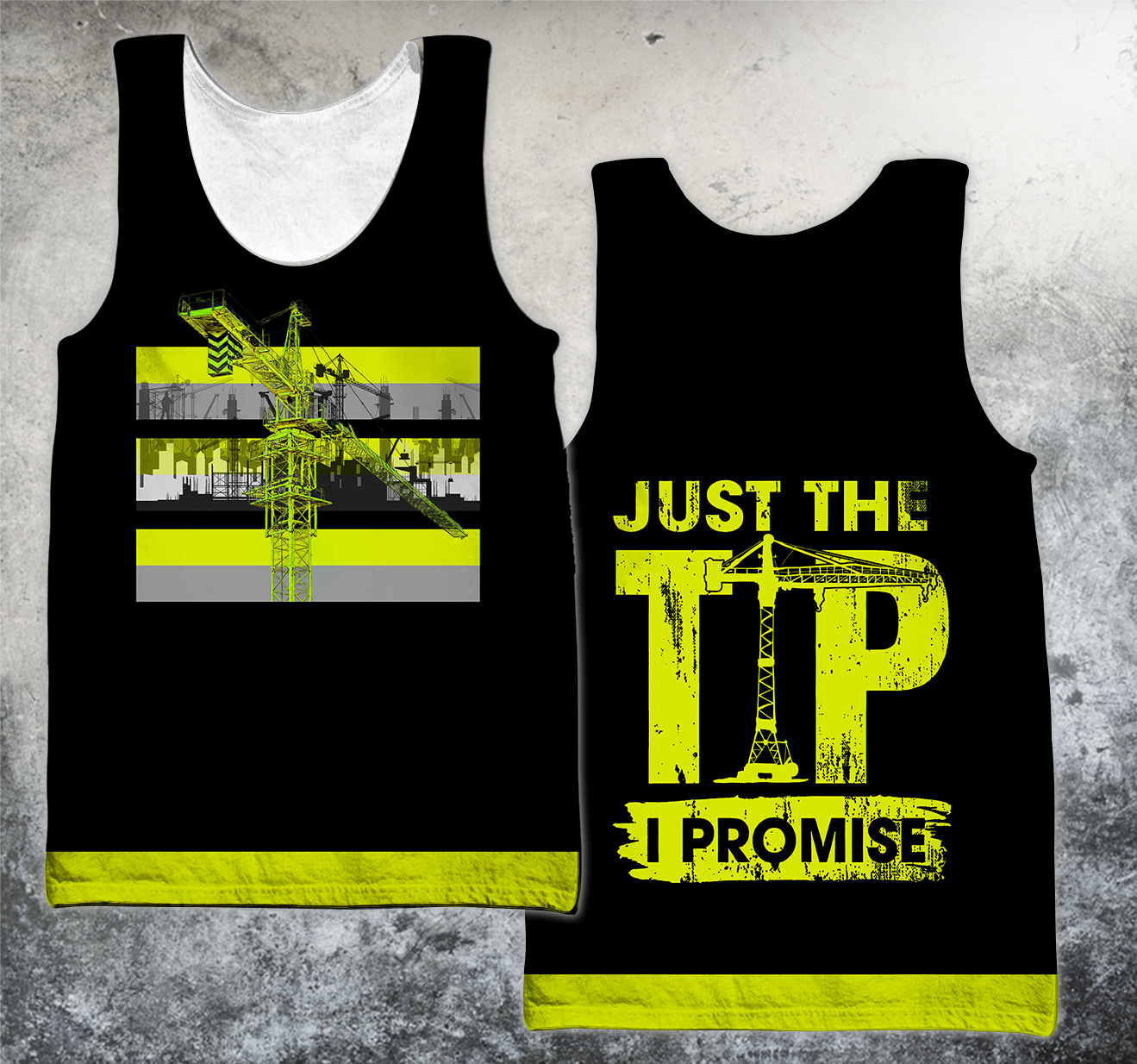 Tower Crane - Just The Tip 3D Unisex Shirt