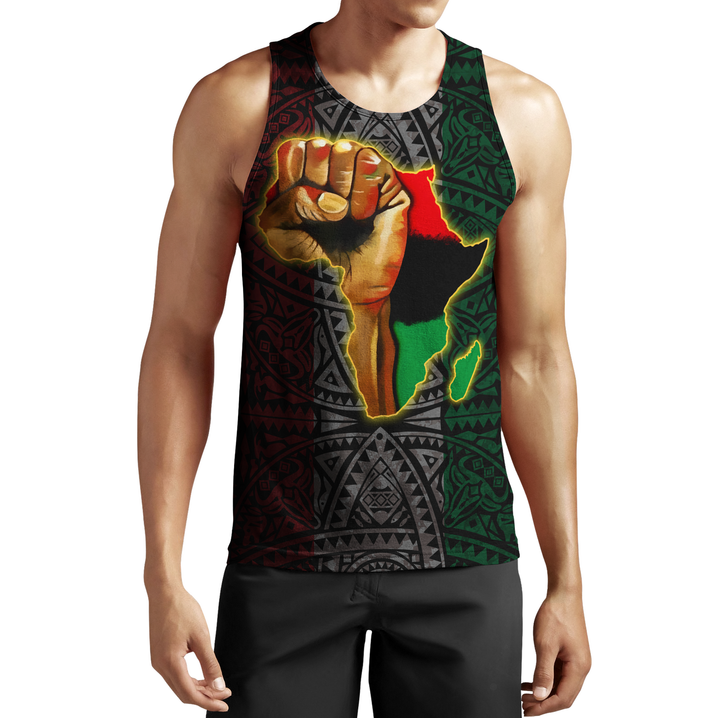 African American Persionalized Your Name 3D All Over Printed Shirts JJ27052101 KT