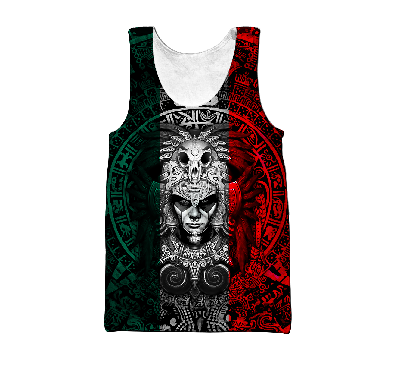 Aztec Warrior Mexico 3D All Over Printed Shirts