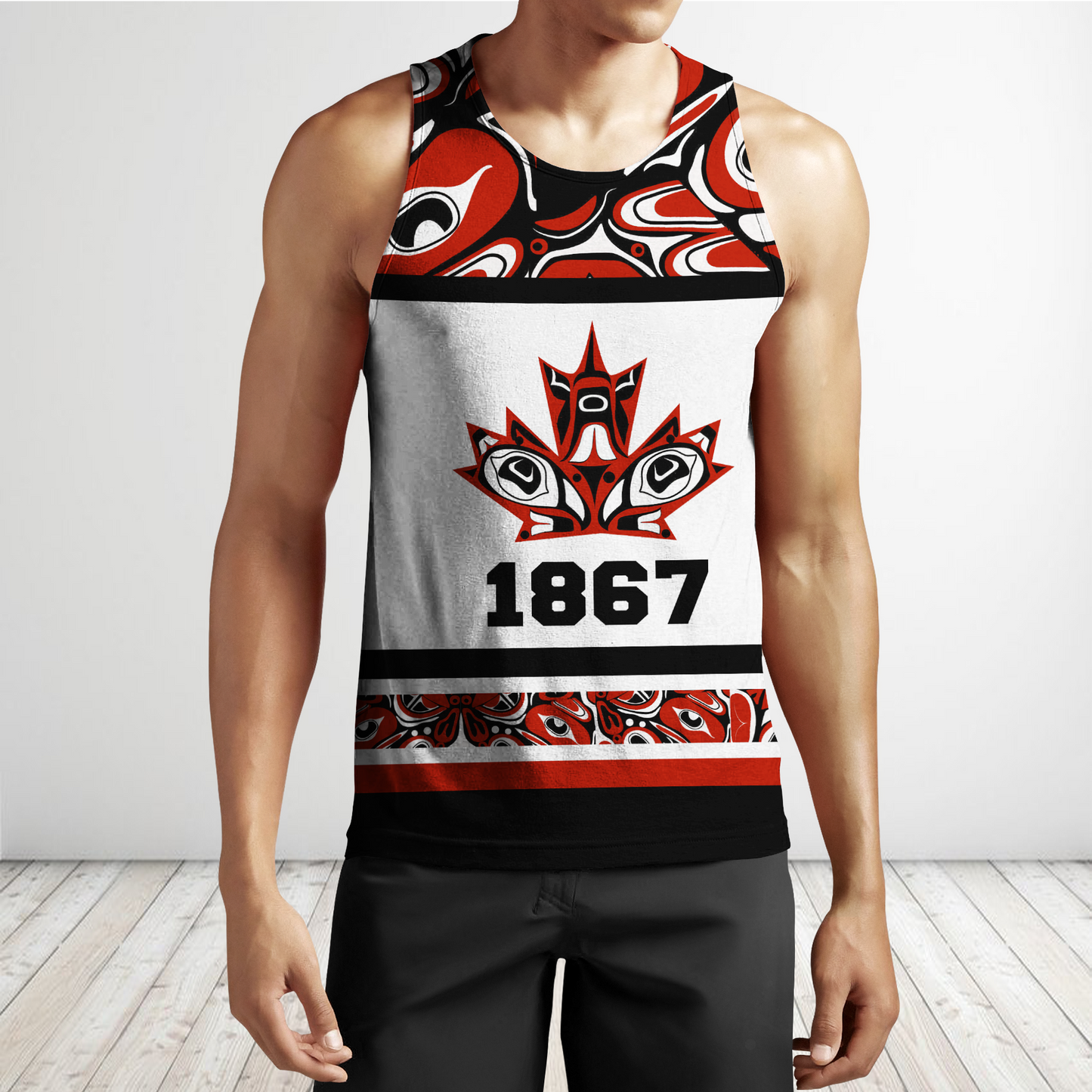 Canada Day No21 Haida 1867 Pullover Premium Unisex Hoodie