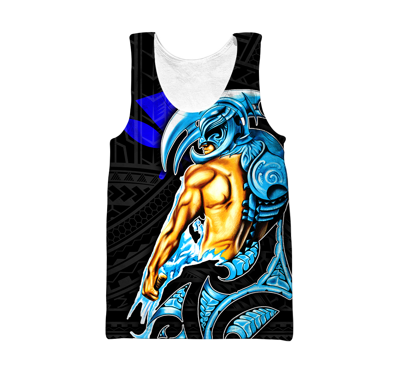 Amazing Polynesian Warrior Unisex Deluxe Hoodie ML NTN1210203ND