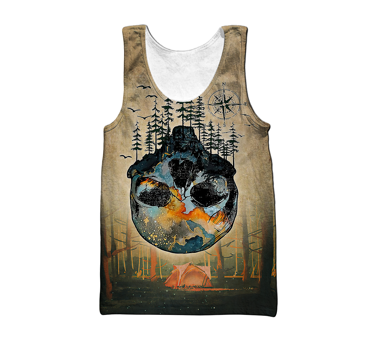 Camping 3D All Over Printed Shirts VP16112005XT