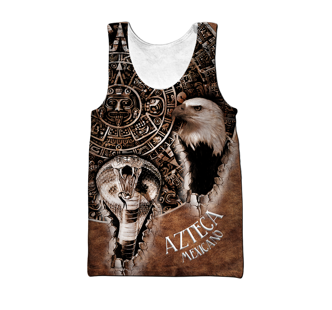 Aztec Mexican 3D All Over Printed Shirts