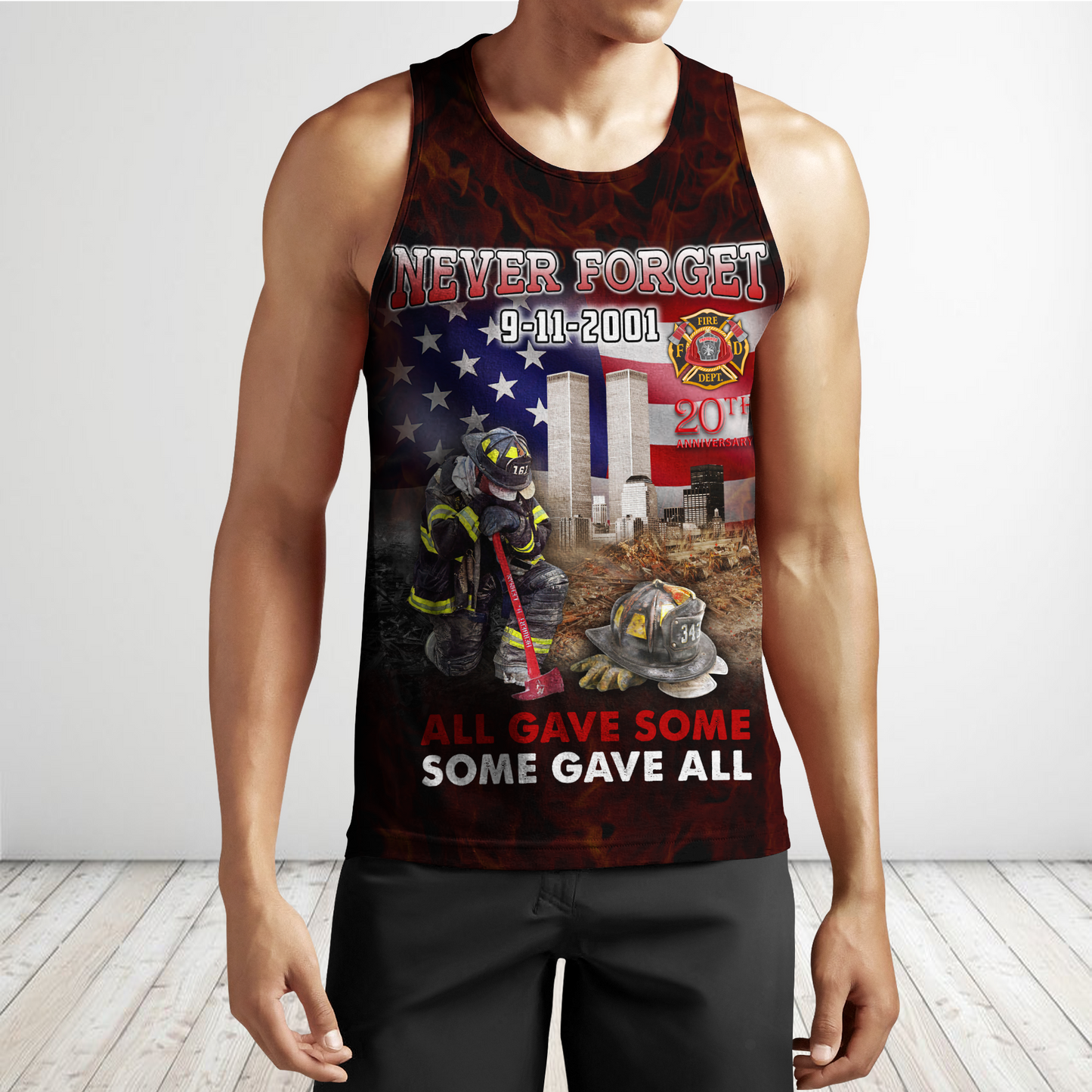 Customize Name Firefighter Hoodie For Men And Women