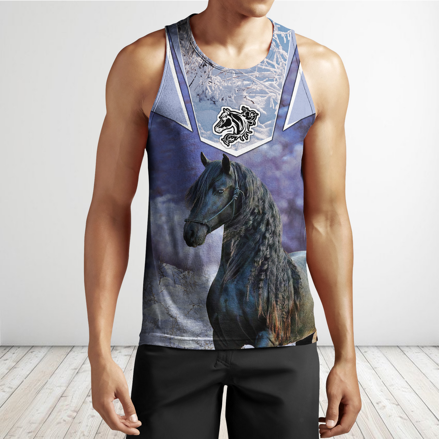 Beautiful Friesian Horse 3D All Over Printed Unisex Shirts MH23122004CL