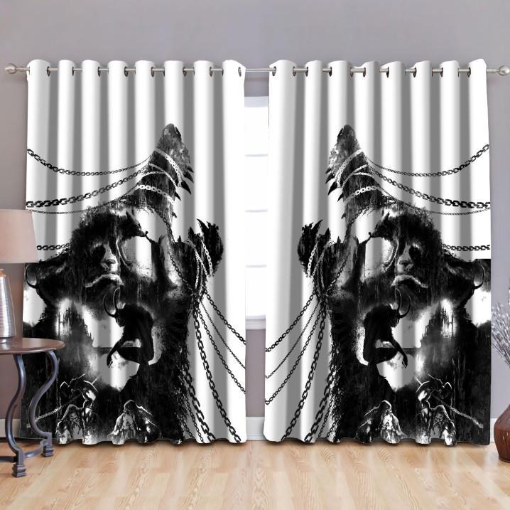 Wolf Satanic Curtains NTN07032102