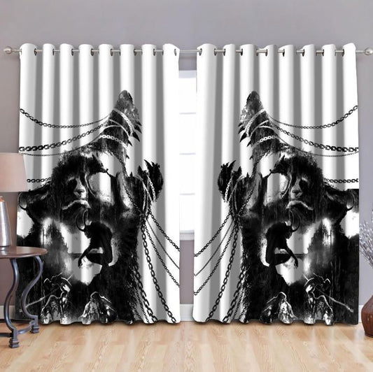 Wolf Satanic Curtains NTN07032102