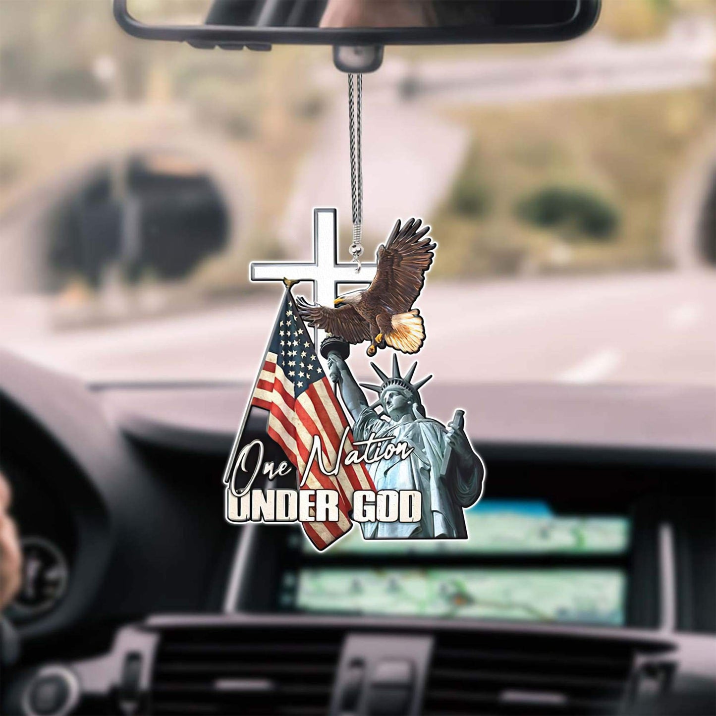 American No7 Unique Design Car Hanging Ornament