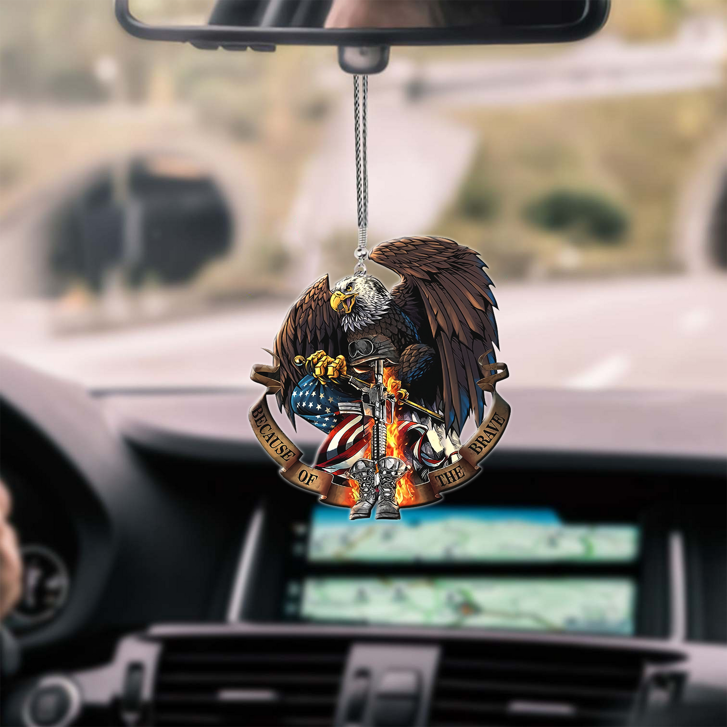 American No5 Unique Design Car Hanging Ornament