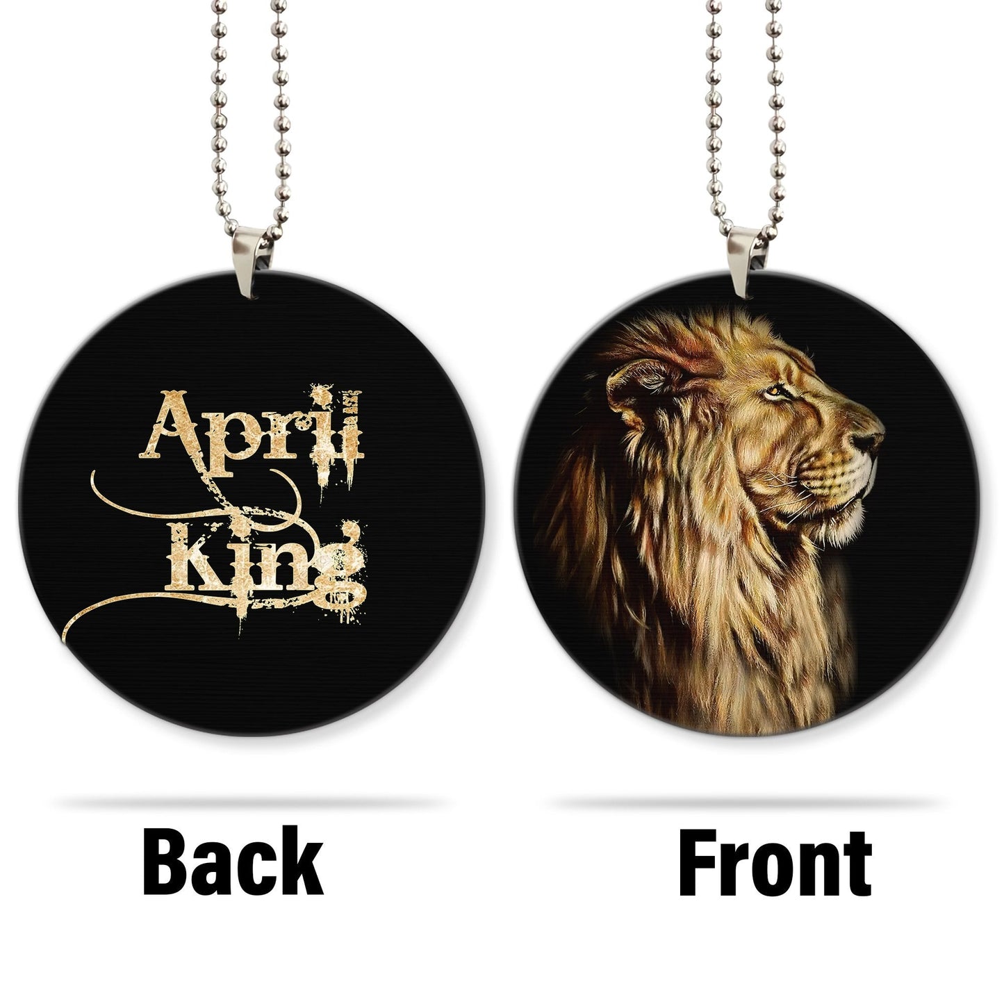 April King Lion Unique Design Car Hanging Ornament