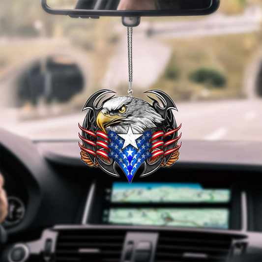 American No12 Unique Design Car Hanging Ornament