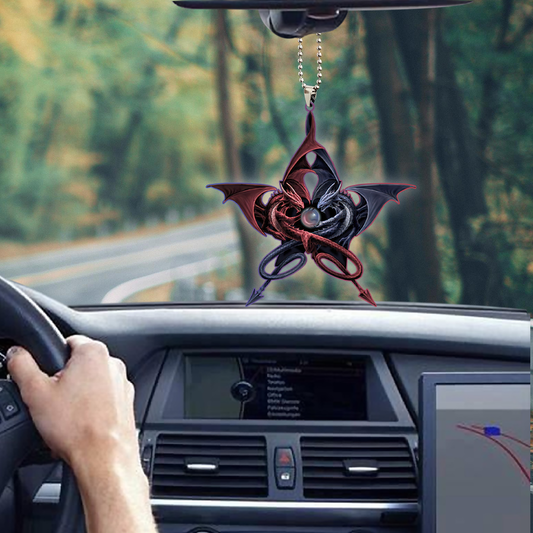 Star Couple Dragon Unique Design Car Hanging Ornament