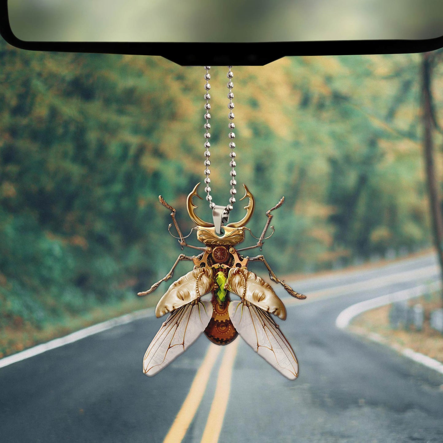 Beetle Steampunk Unique Design Car Hanging Ornament