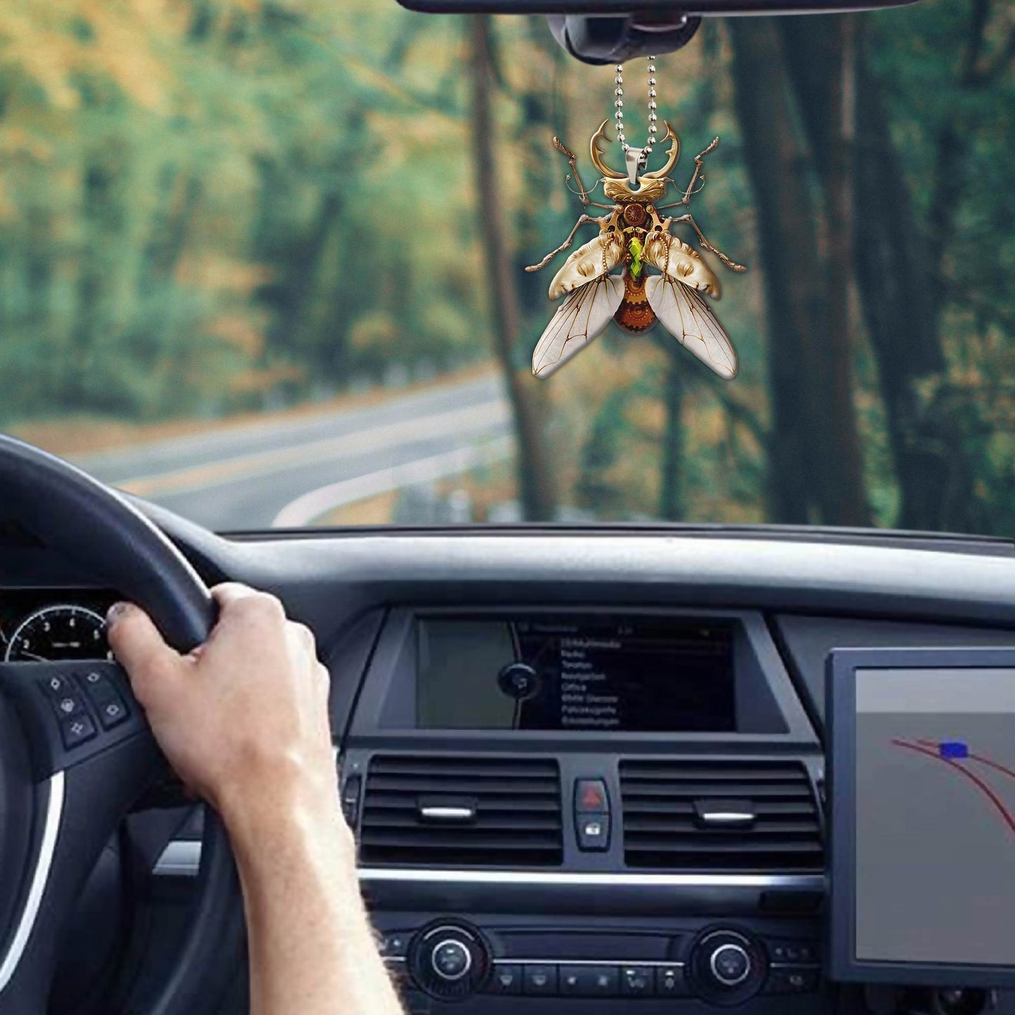 Beetle Steampunk Unique Design Car Hanging Ornament
