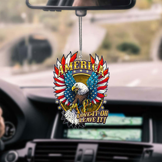 American No4 Unique Design Car Hanging Ornament