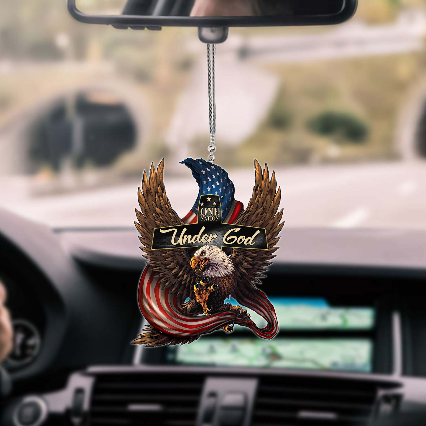 American No2 Unique Design Car Hanging Ornament