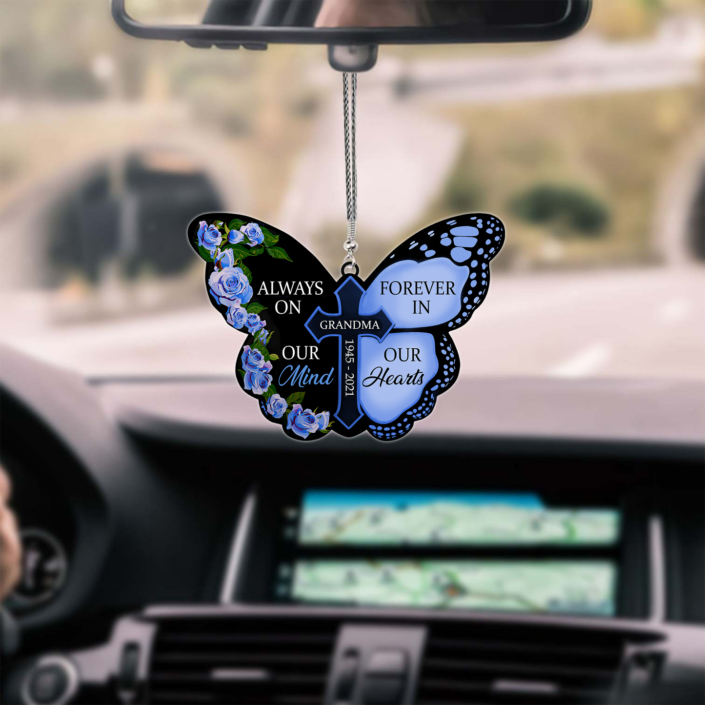 Always On Our Mind Forever In Our Hearts Stay 3D Printed Hanging Ornament SN25092103