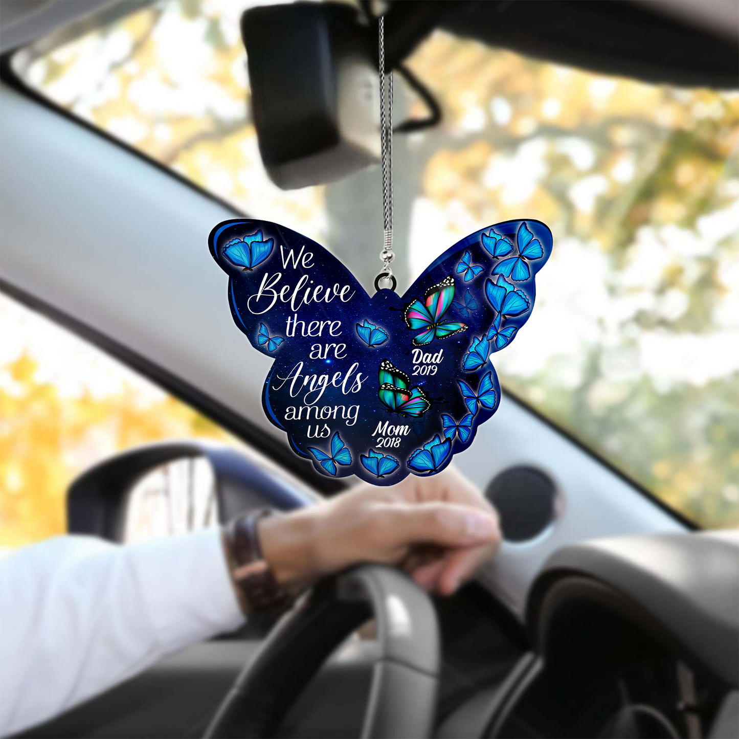 We Believe There Are Angles Among Us 3D Printed Hanging Ornament SN25092104