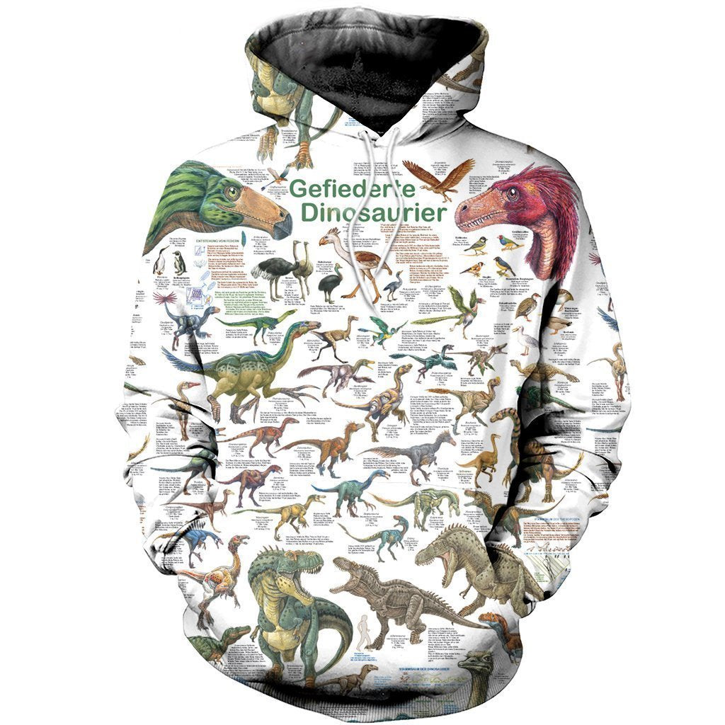 3D All Over Printed Dinosaurs Art Shirts and Shorts - Amaze Style™-3D All Over Printed Clothes