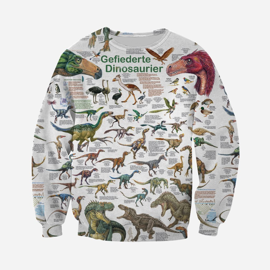 3D All Over Printed Dinosaurs Art Shirts and Shorts - Amaze Style™-3D All Over Printed Clothes